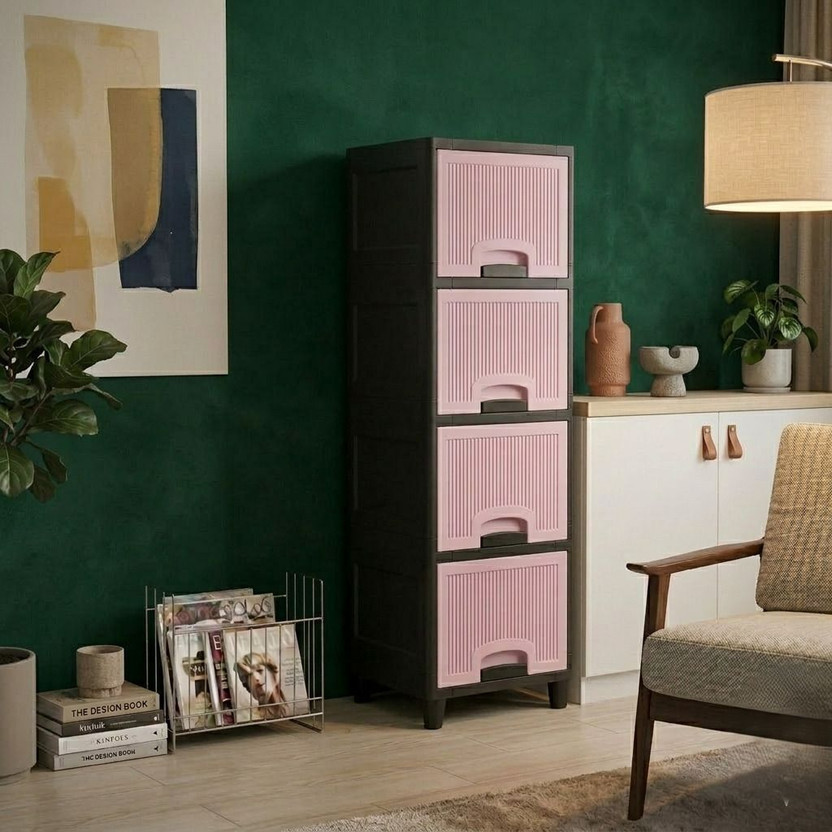 LUXEHOME Multipurpose Folding Cabinet Storage