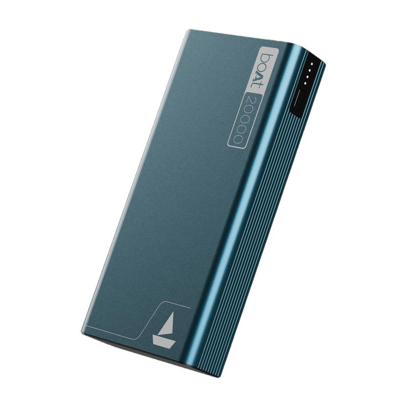 boAt 20000 mAh 22.5 W Compact Pocket Size Power Bank (Steel Blue,...more
