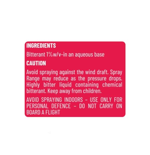 Bittershot Powerful Safety Spray