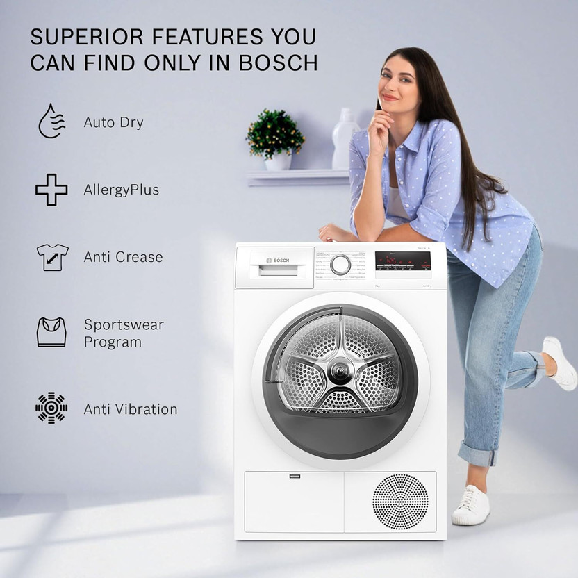 BOSCH 7 kg with 99.9%