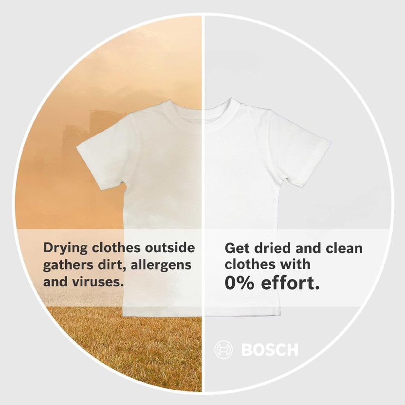 BOSCH 7 kg with 99.9%