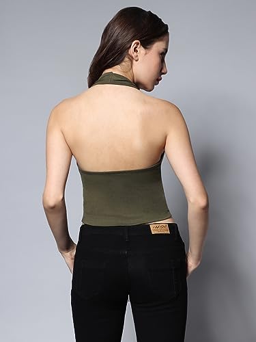 HIGH STAR Women's Solid Regular Fit Tops - Image 5