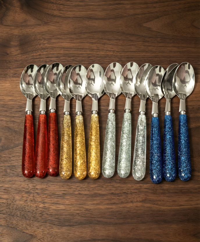 WEKTU Premium Spoon/Stainless Steel/Tea/Table/Soup/Desert/Dinner/...more