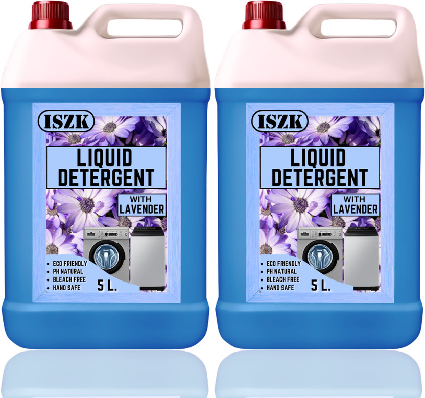 ISZK Liquid Detergent 10L Fabric Softening Agents Included Lavend...more