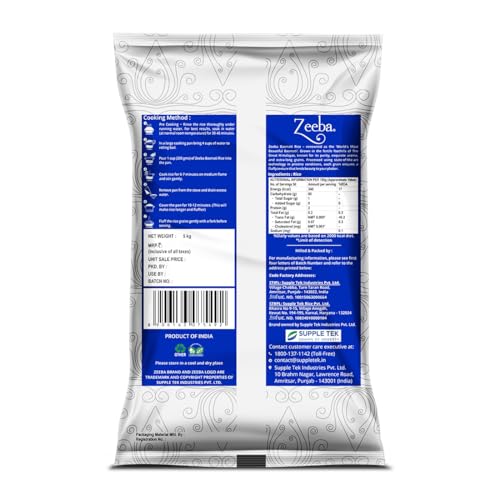 Zeeba Everyday Basmati Rice 5
