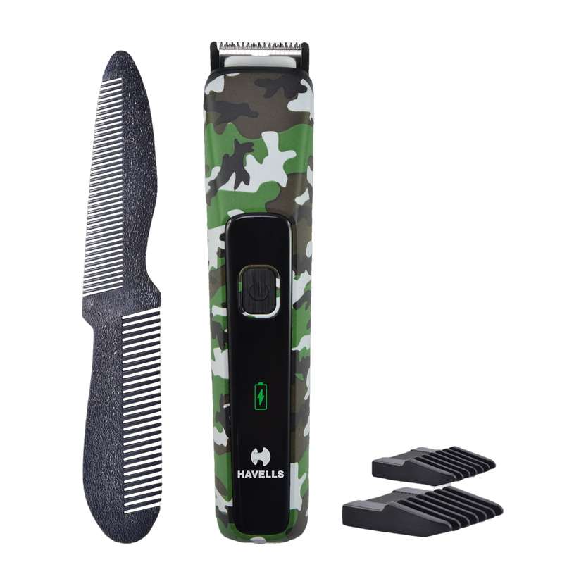 HAVELLS bt5113c Trimmer 120 min Runtime 9 Length Settings (Green...more