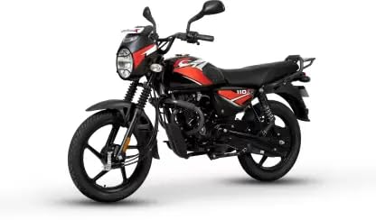 BAJAJ CT 110 X ES Motorcycle/Motorbike - Blue Red - Ex-Showroom - Image 2