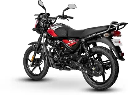BAJAJ CT 110 X ES Motorcycle/Motorbike - Blue Red - Ex-Showroom - Image 4