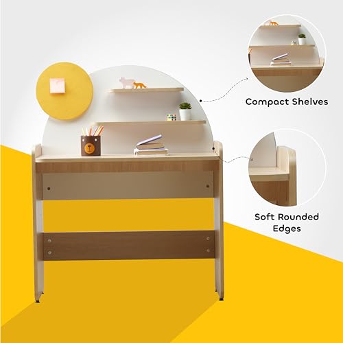 Smartsters Study Table with Pin-Up
