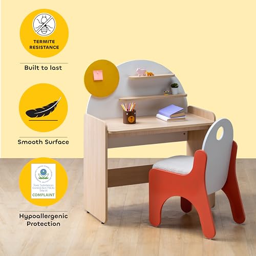 Smartsters Study Table with Pin-Up
