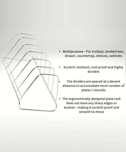 Stainless Steel Plate Rack/Plate Stand