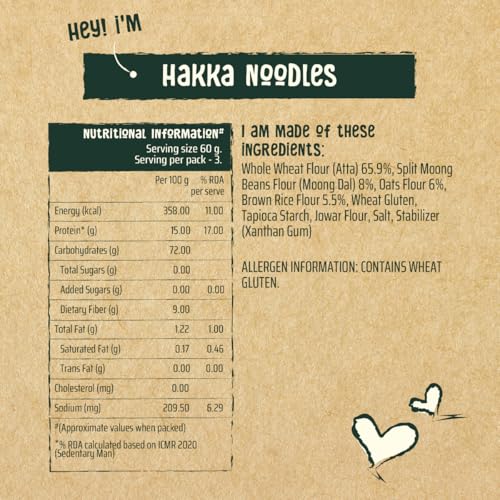 WickedGud Hakka Noodles (400gm x 3) - Image 2