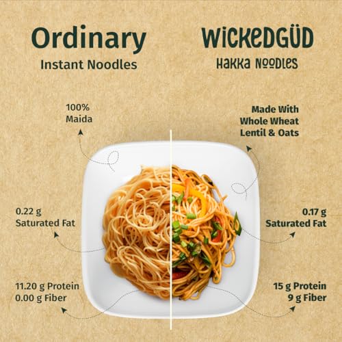 WickedGud Hakka Noodles (400gm x 3) - Image 6
