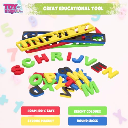 ToyMagic Magnetic Puzzles Alphabet &