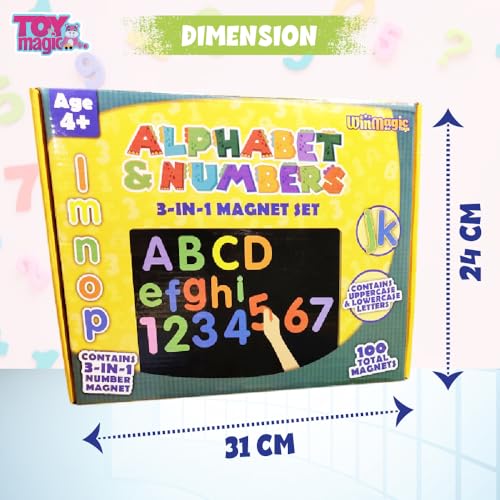 ToyMagic Magnetic Puzzles Alphabet &