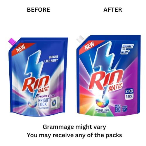 RIN Matic Liquid Detergent, 2Kg