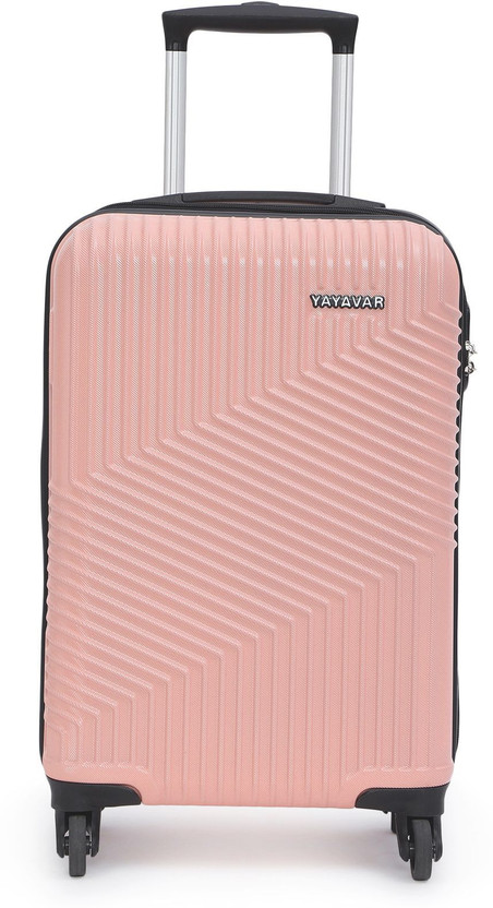 YAYAVAR Small Cabin Suitcase (55 cm) 4 Wheels - Cairo - Pink - Image 3