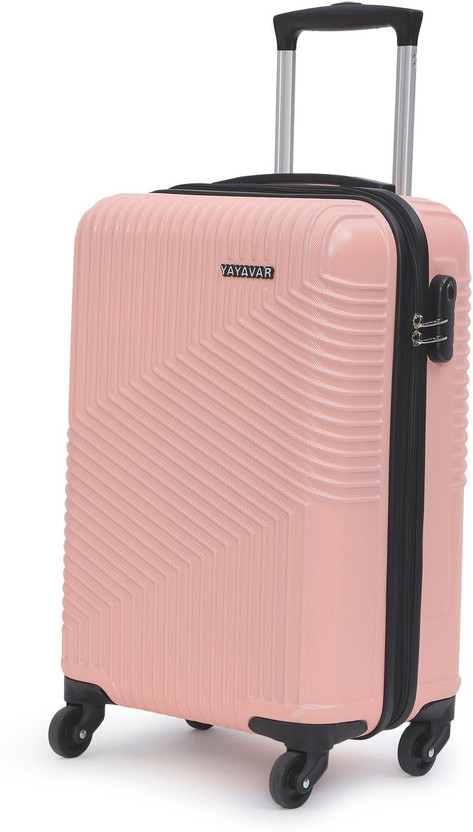 YAYAVAR Small Cabin Suitcase (55 cm) 4 Wheels - Cairo - Pink - Image 4
