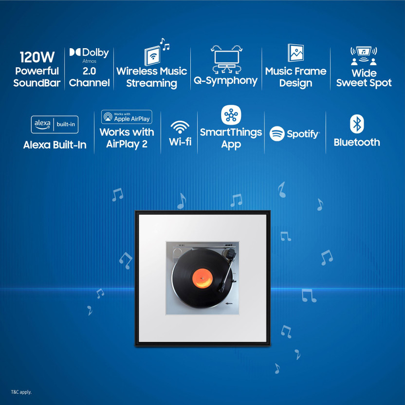 Samsung HW-LS60D/XL 120 W Bluetooth Speaker (Black, 2.0 Channel) - Image 3