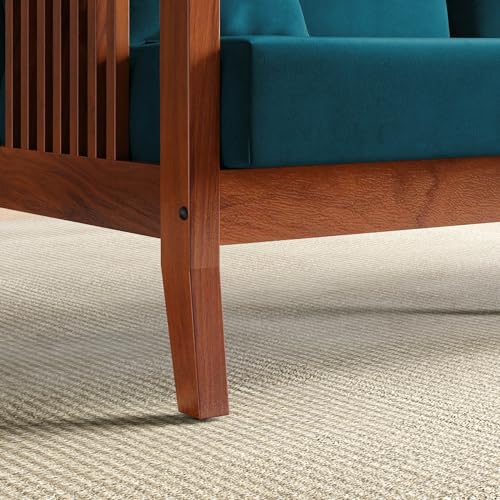 Home Centre Abby Velvet 3-Seater