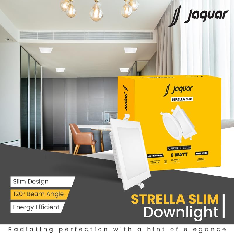 Jaquar Strella Slim 8W Square