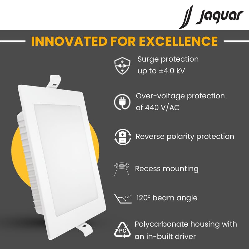 Jaquar Strella Slim 8W Square