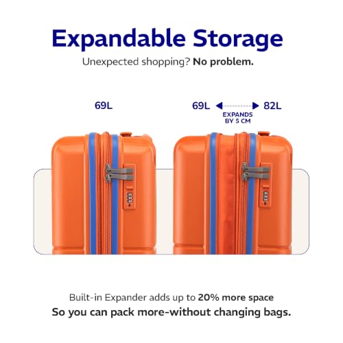 Provogue Lumina Hard-Sided PP Trolley