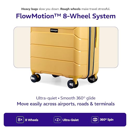 Provogue Cascade Hard-Sided PP Trolley