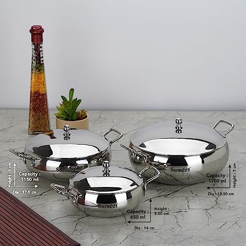 Sumeet Stainless Steel Apple Shape