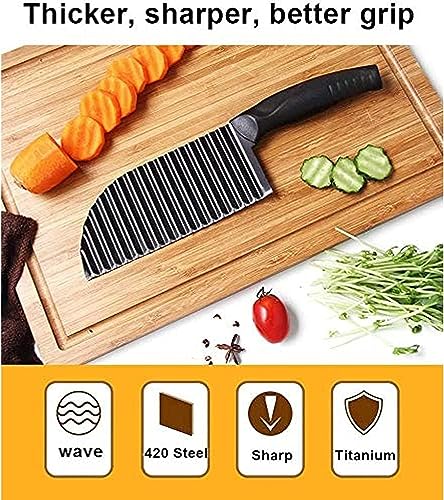 Crinkle Cut Knife Wavy Vegetable