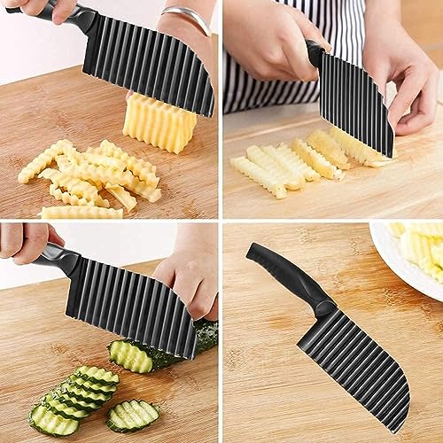Crinkle Cut Knife Wavy Vegetable
