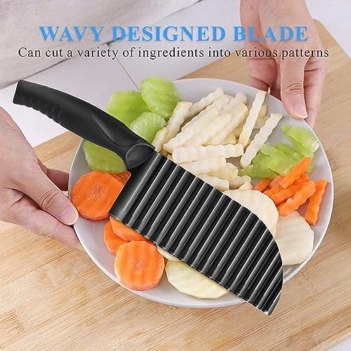 Crinkle Cut Knife Wavy Vegetable