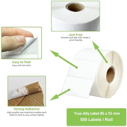 True-Ally 85x55 Direct Thermal Barcode