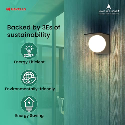 HAVELLS Solar Wall Light(LED Solar Glow 1.5WIP54 WALLLIGHT) - Image 5
