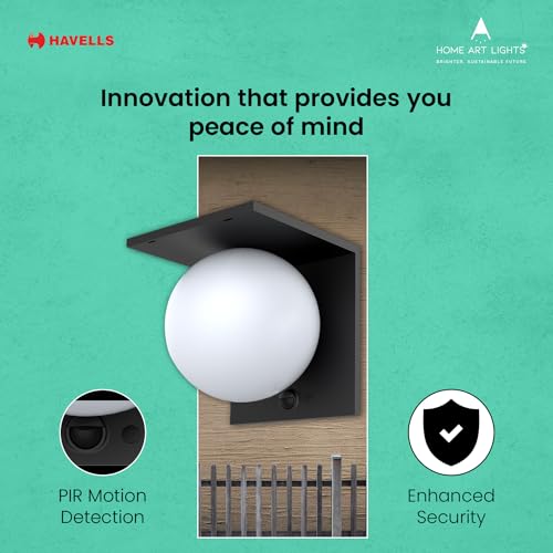 HAVELLS Solar Wall Light(LED Solar Glow 1.5WIP54 WALLLIGHT) - Image 6