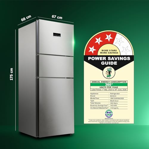 Bosch 302L, 3 Star, MaxFlex