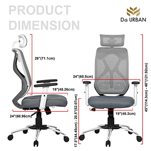 Da URBAN® Merlion Office Chair,High