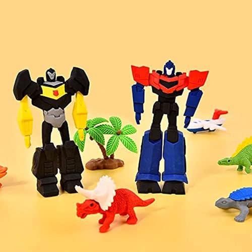 SUPER TOY Robot Shape Eraser