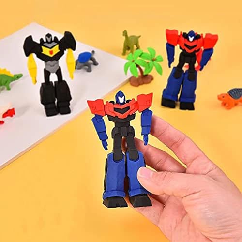 SUPER TOY Robot Shape Eraser