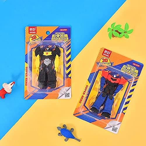 SUPER TOY Robot Shape Eraser
