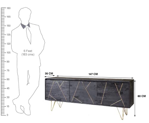 The Attic Clapham TV Cabinet|Solid