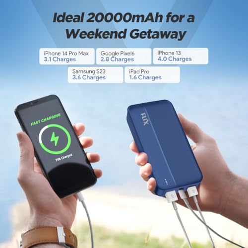 FLiX UltraCharge 20,000mAh QCPD Power
