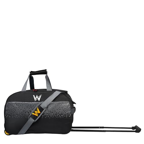 Wincey Strolley Duffle Bag-Black Kiwi'S Spacious, 65L - Image 2