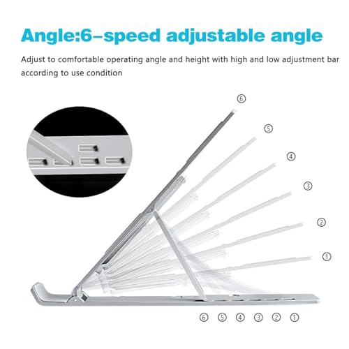 Atevon Foldable Aluminum Laptop Stand