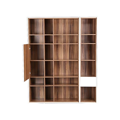 HomeTown Fabiola High Gloss Dual Tone Book Case - Image 5