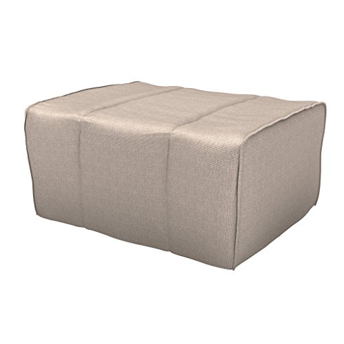 Livean Folding Bed Pouf Cum Bed with 3.5" Mattress (Grey)