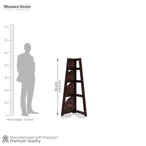 Wooden Street Severino Bookshelf