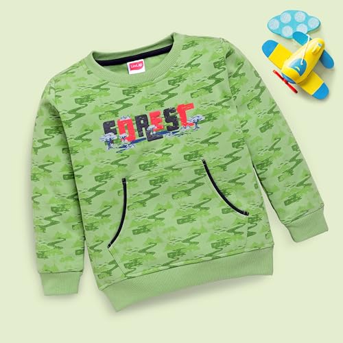 LuvLap Baby Boys Full Sleeve Sweatshirt & Pyjama Set Pack of 1 - Image 3