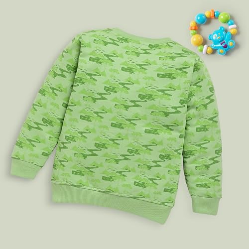 LuvLap Baby Boys Full Sleeve Sweatshirt & Pyjama Set Pack of 1 - Image 4