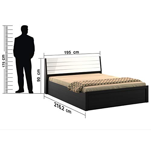 Spacewood Viva V3 Queen Bed with 3/4Th Lifton - Natural Wenge - Image 2